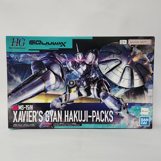 HG 1/144 MS-15/H Xavier’s Gyan Hakuji-Packs – Mobile Suit Gundam GQuuuuuuX