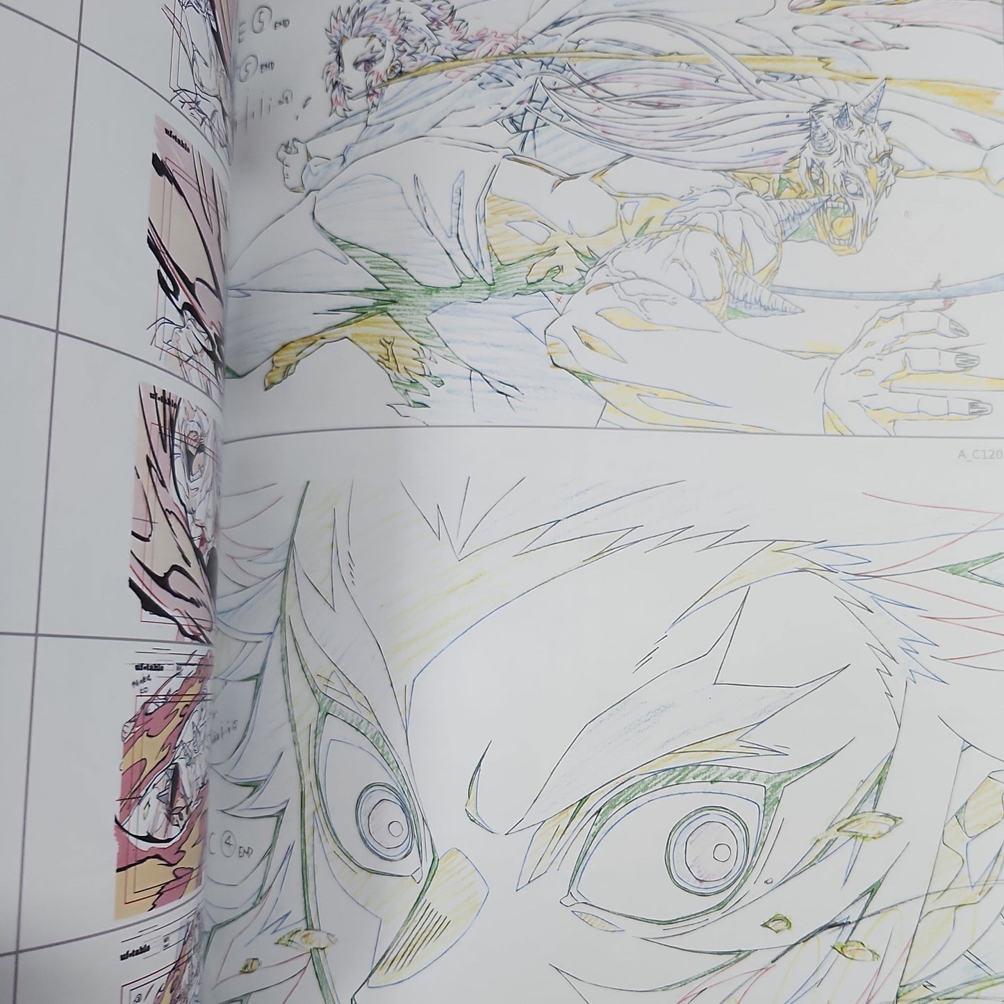 Demon Slayer – Mugen Train Animation Keyframe Art Book Vol. 1