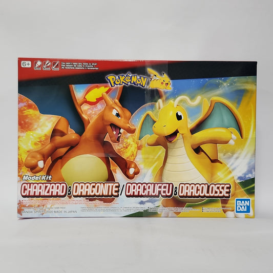 Pokémon – Charizard & Dragonite Model Kit Set