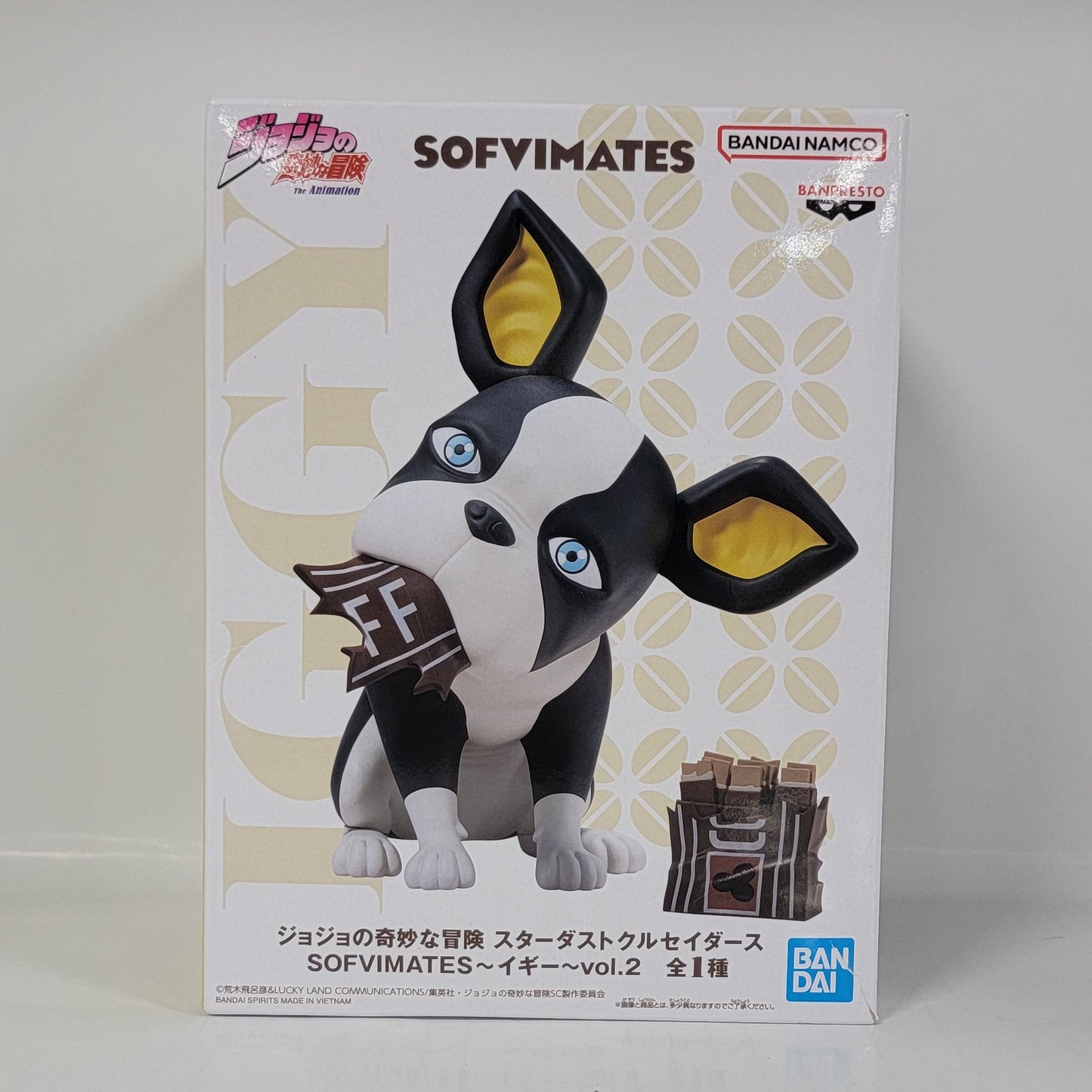 Iggy SOFVIMATES Figure – JoJo’s Bizarre Adventure: Stardust Crusaders