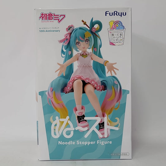Hatsune Miku 10th Anniversary Noodle Stopper Figure