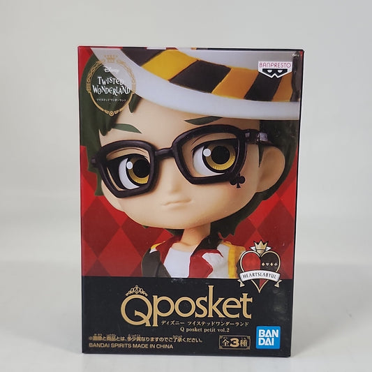 Disney Twisted-Wonderland Q posket Petit – Trey Clover Mini Figure