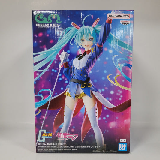 Gundam × Hatsune Miku Collaboration Figure – 45th Anniversary Edition