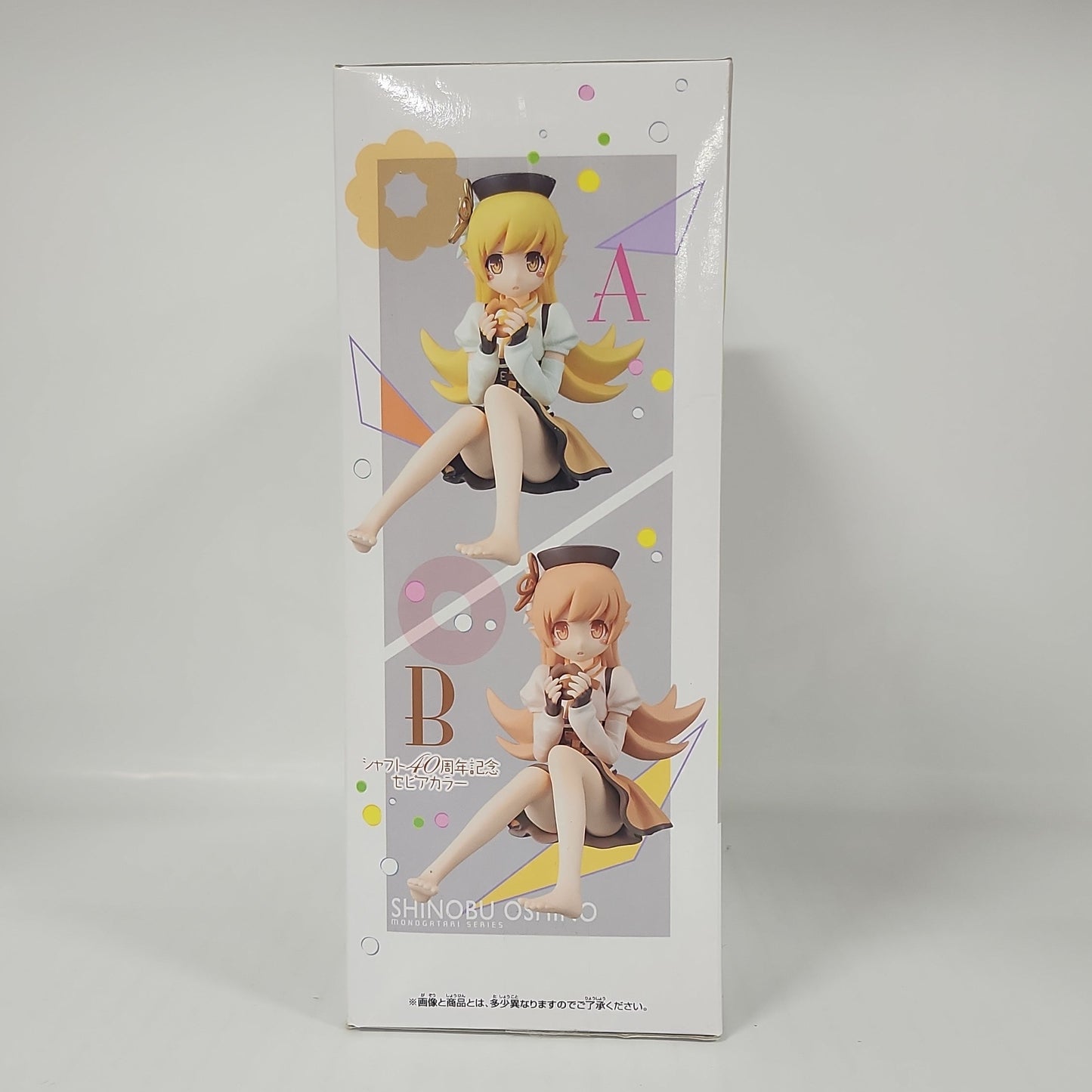 Monogatari Series Shinobu Oshino MADOGATARI Exhibition Figure – Mami Ver. (Sepia Color)