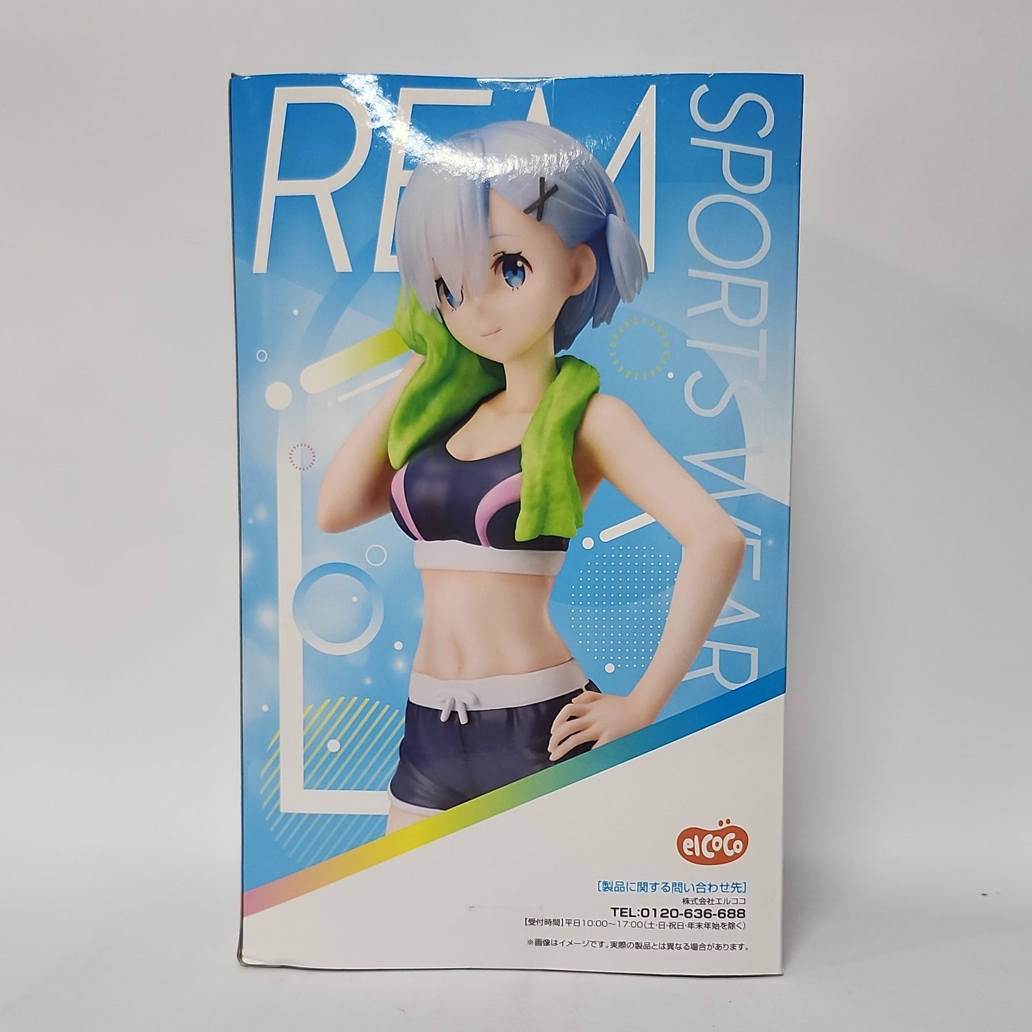 Re:ZERO − Starting Life in Another World – Rem Sports Wear Figure