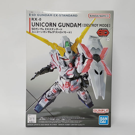 Mobile Suit Gundam Unicorn – Unicorn Gundam (Destroy Mode) SD EX-Standard Model Kit