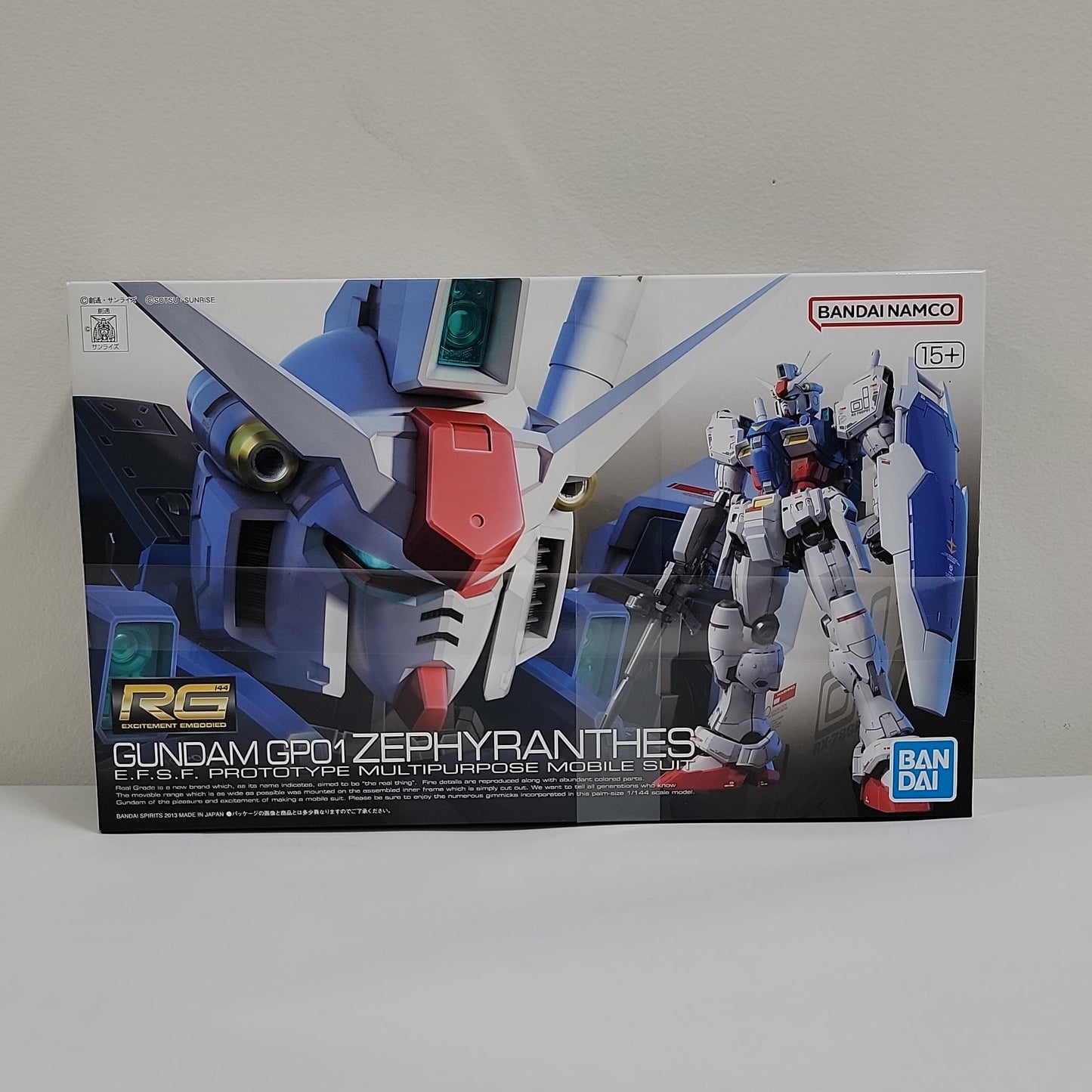 Mobile Suit Gundam – RG GP01 Zephyranthes Model Kit