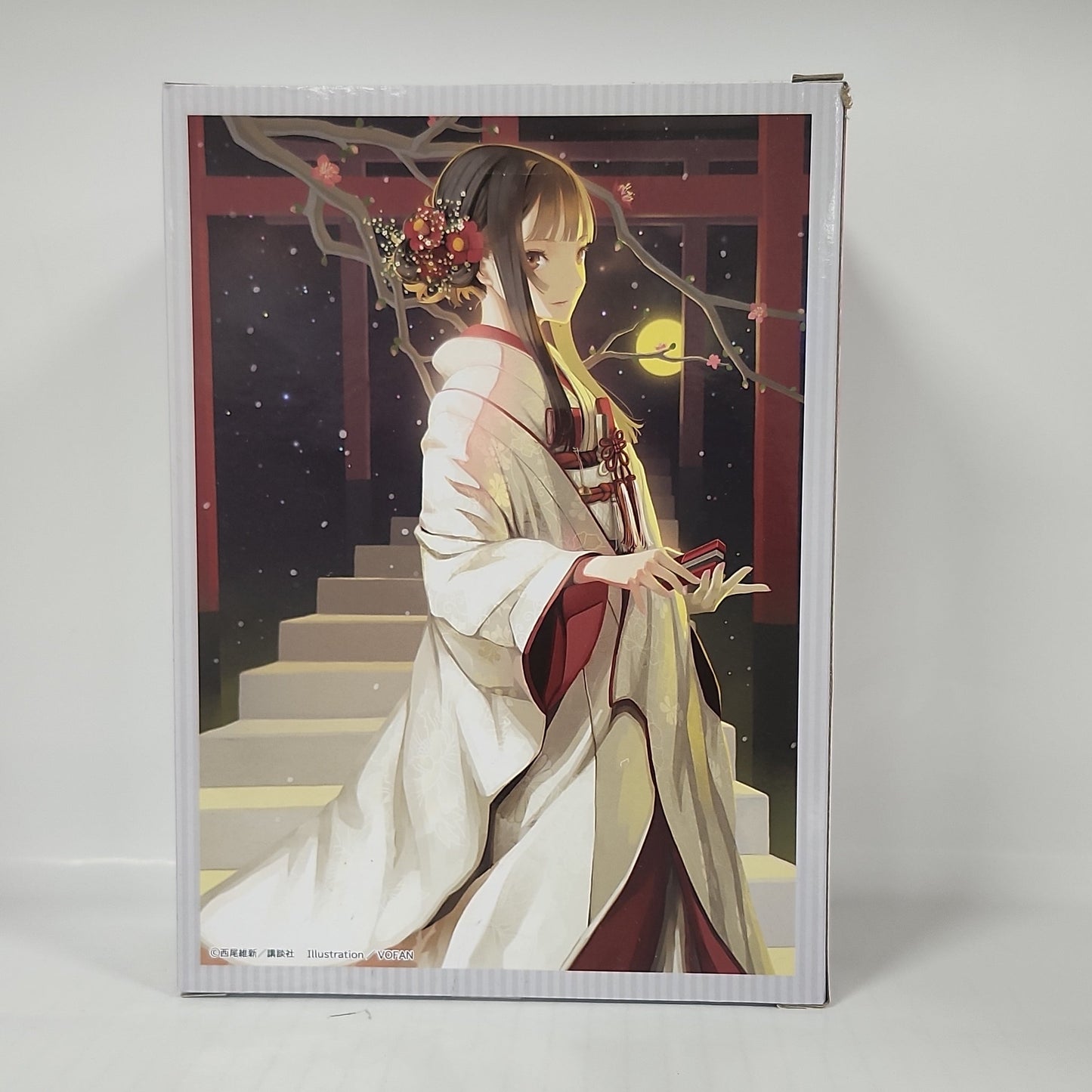 Monogatari Series Hitagi Senjougahara Cover Visual Figure – Wedding Kimono Ver.