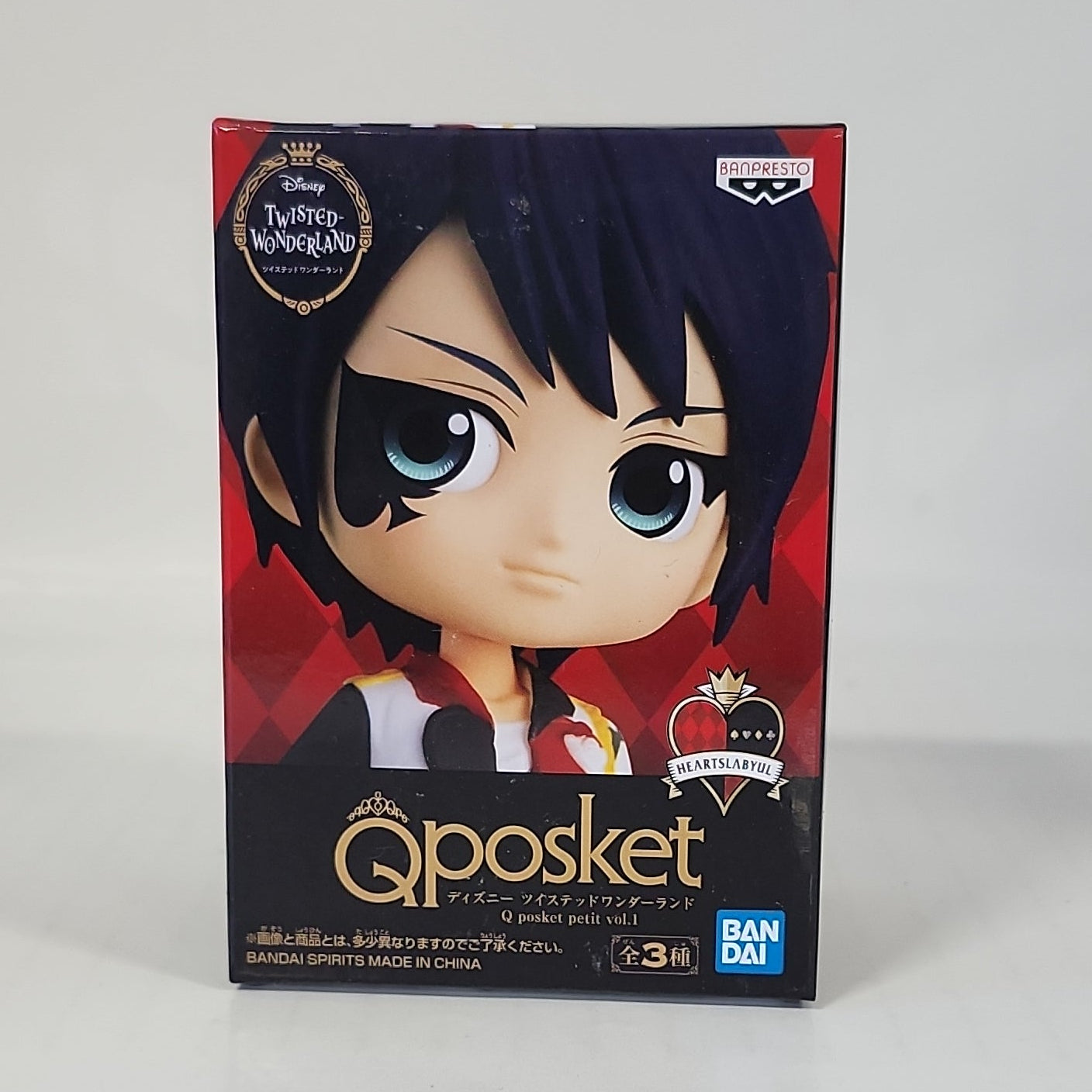 Disney Twisted-Wonderland Q posket Petit – Deuce Spade Mini Figure