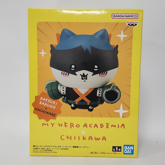 My Hero Academia × Chiikawa – Katsuki Bakugo Hachiware Figure