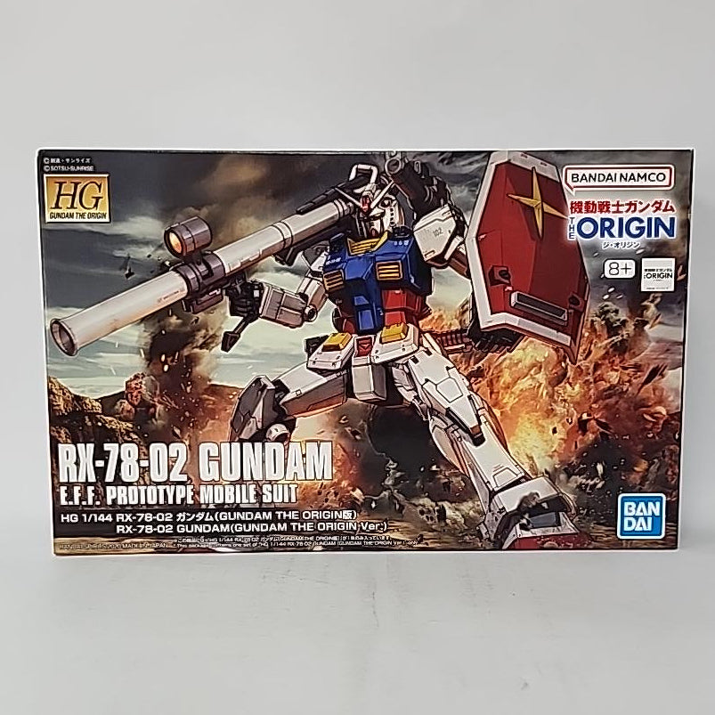 Mobile Suit Gundam: The Origin – RX-78-02 Gundam HG 1/144 Model Kit (Gundam The Origin Ver.)