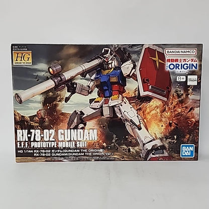 Mobile Suit Gundam: The Origin – RX-78-02 Gundam HG 1/144 Model Kit (Gundam The Origin Ver.)