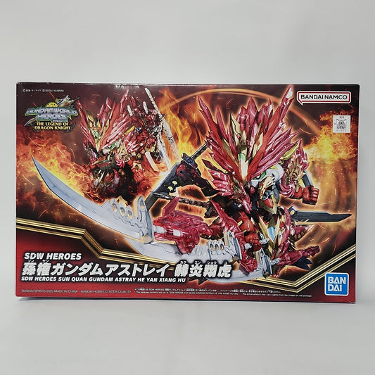 SD Gundam World Heroes – Sun Quan Gundam Astray He Yan Xiang Hu SDW Heroes Model Kit