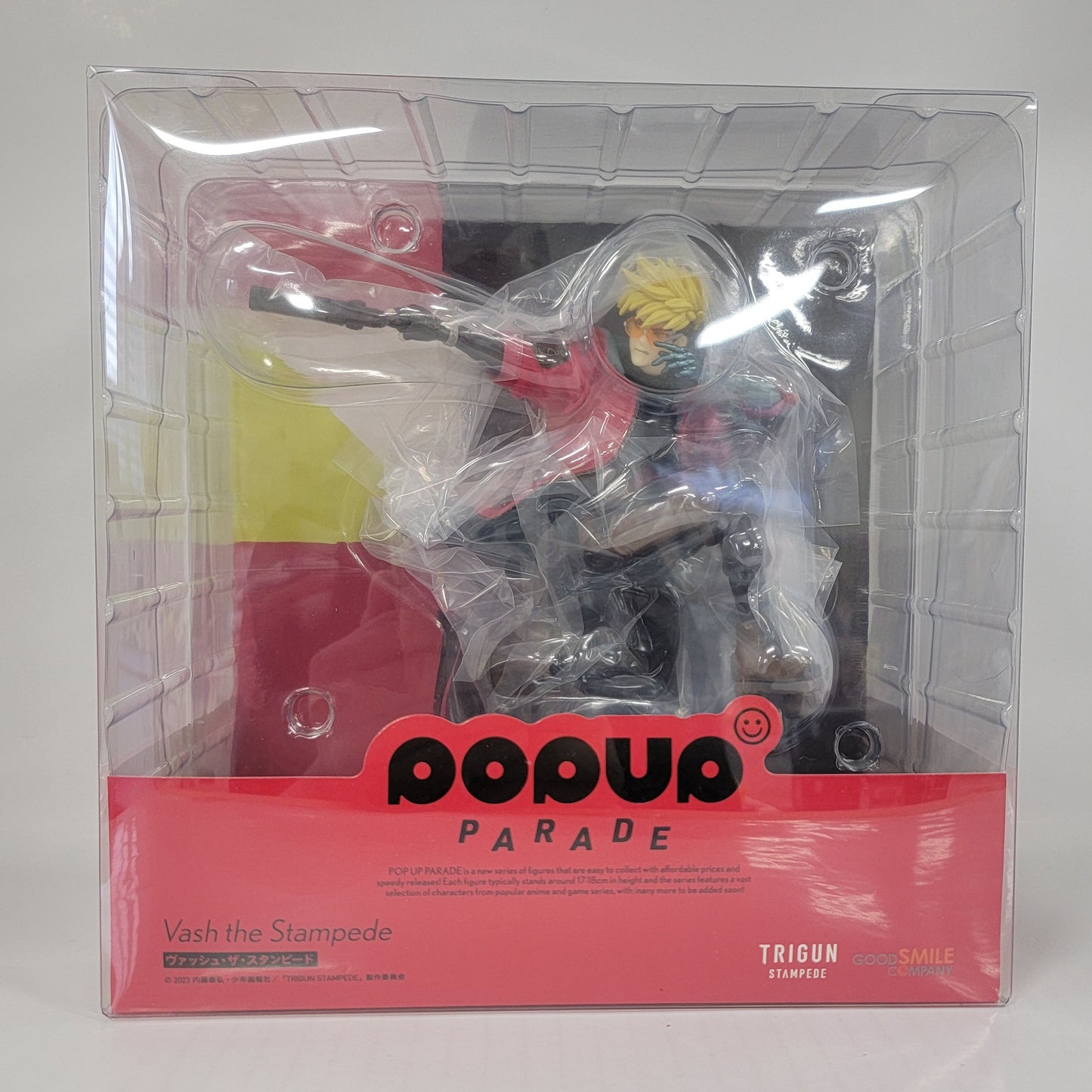 Vash the Stampede Pop Up Parade Figure