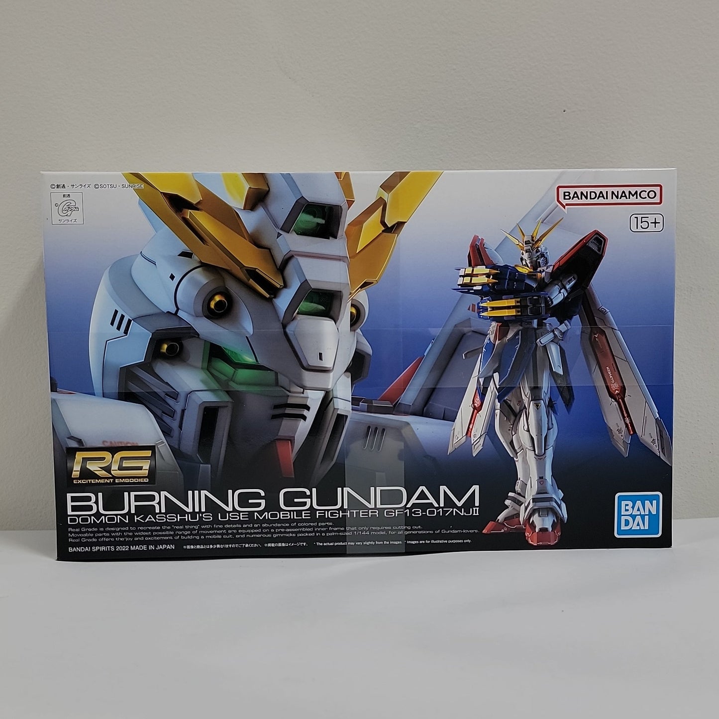 Mobile Suit Gundam – RG Burning Gundam Model Kit