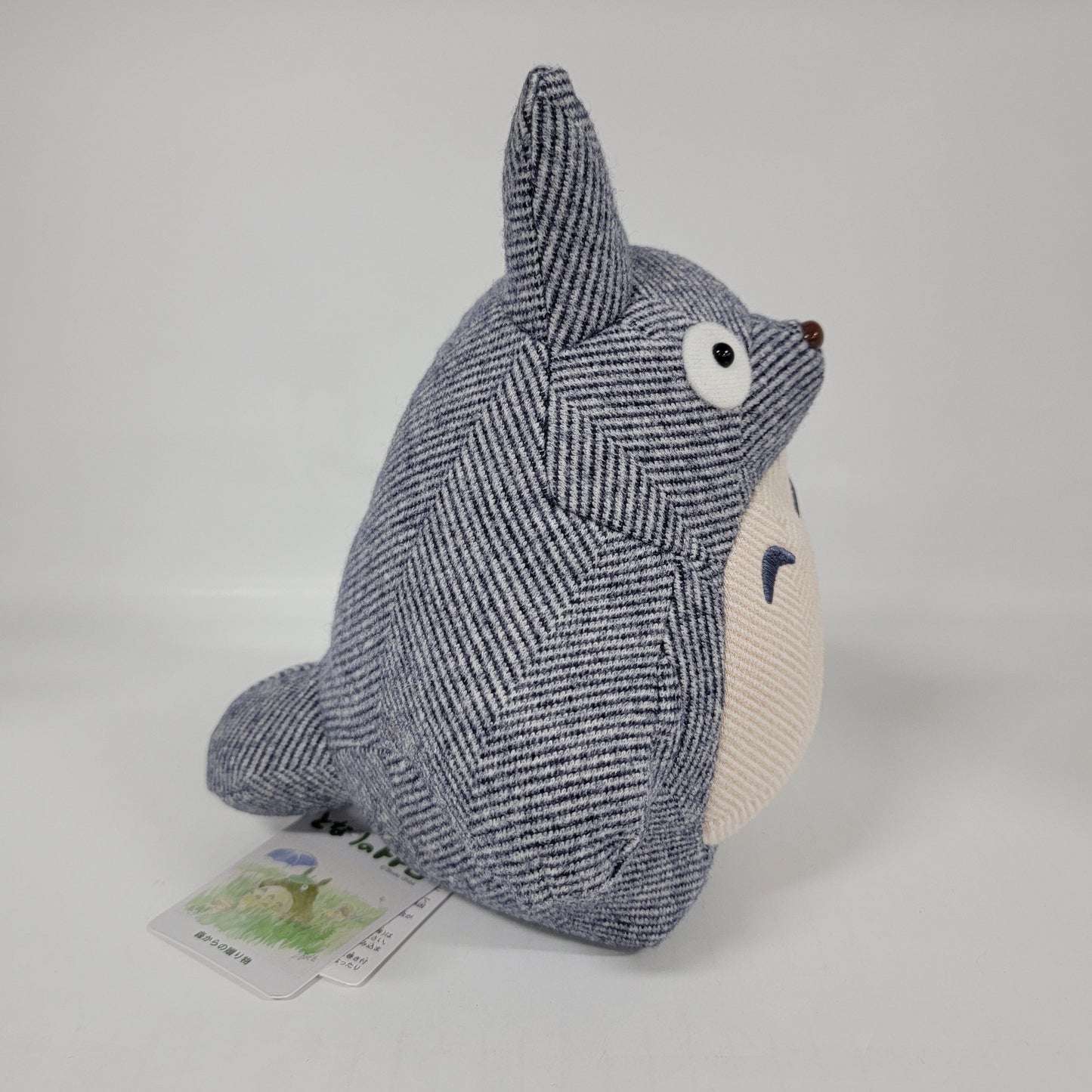Limited - My Neighbor Totoro – Gray Totoro Plush (Herringbone Fabric)