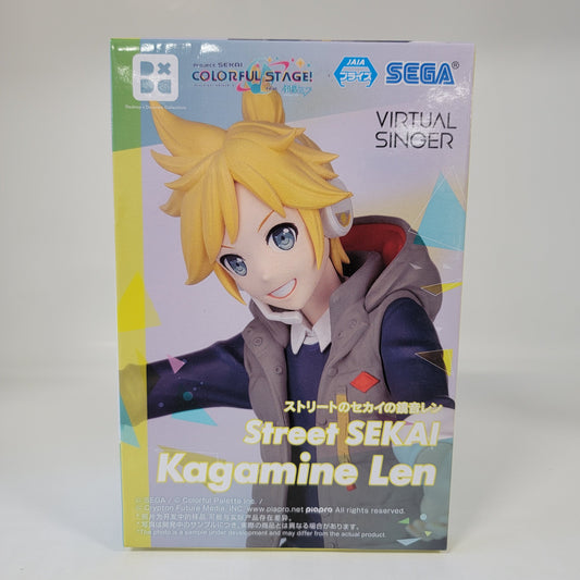 Kagamine Len Street SEKAI Figure SEGA Project SEKAI Vocaloid