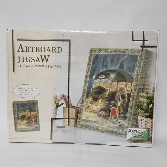 My Neighbor Totoro – Catbus Arrival Artboard Jigsaw 366-Piece Display Puzzle