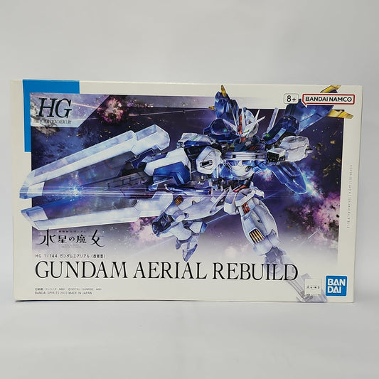 Mobile Suit Gundam: The Witch from Mercury – Gundam Aerial Rebuild HG 1/144 Model Kit Figure