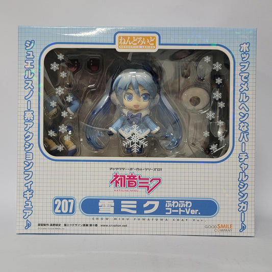Vocaloid – Snow Miku (Fuwafuwa Coat Ver.) Nendoroid #207