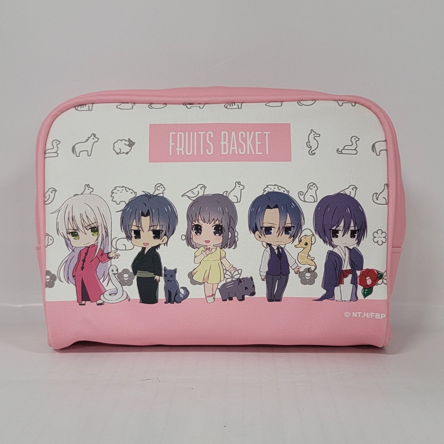 Fruits Basket Chibi Character Pouch – Pink Zipper Case