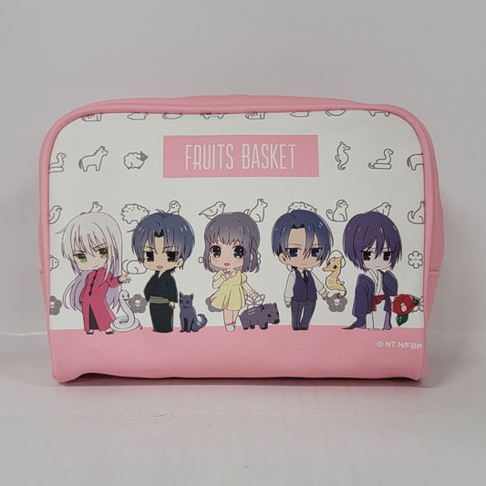 Fruits Basket Chibi Character Pouch – Pink Zipper Case