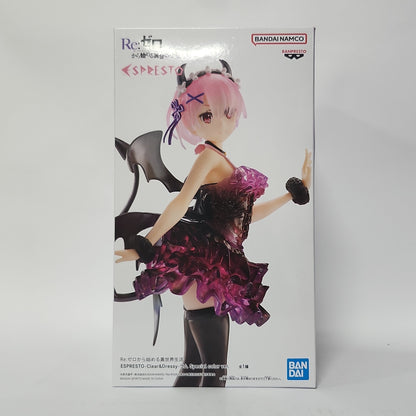 Re:ZERO − Starting Life in Another World – Ram ESPRESTO Clear Dressy Figure (Special Color Ver.)