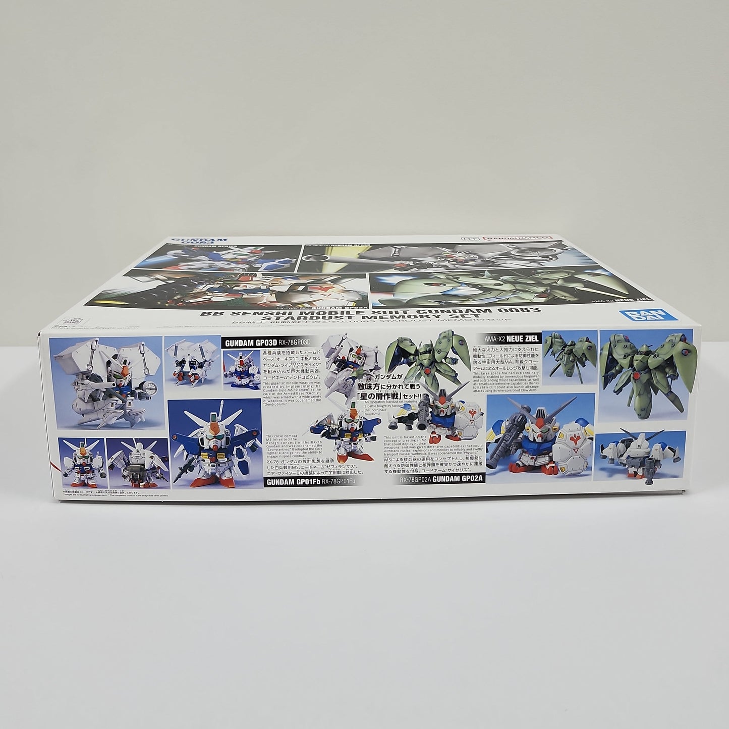Gundam 0083: Stardust Memory – BB Senshi Mobile Suit Gundam 0083 Stardust Memory Set