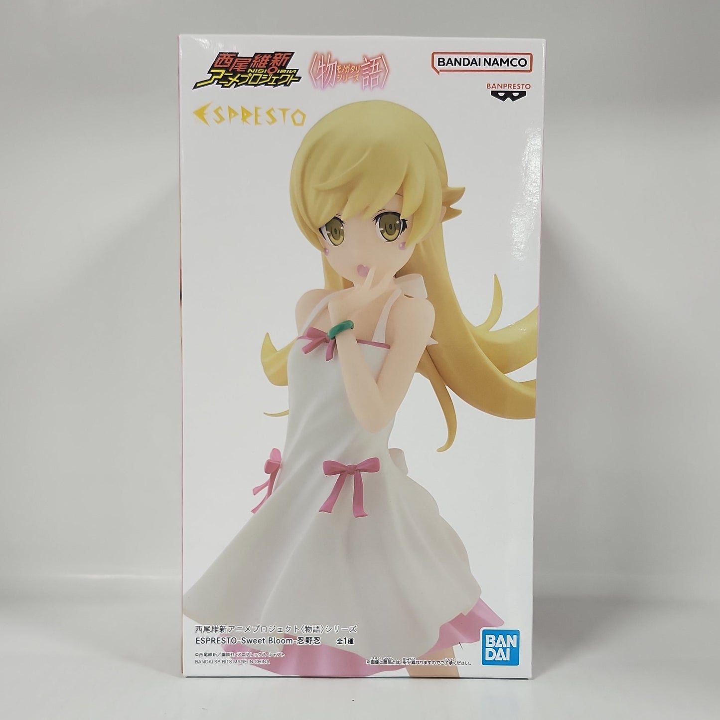 Monogatari Series Shinobu Oshino ESPRESTO Sweet Bloom Figure