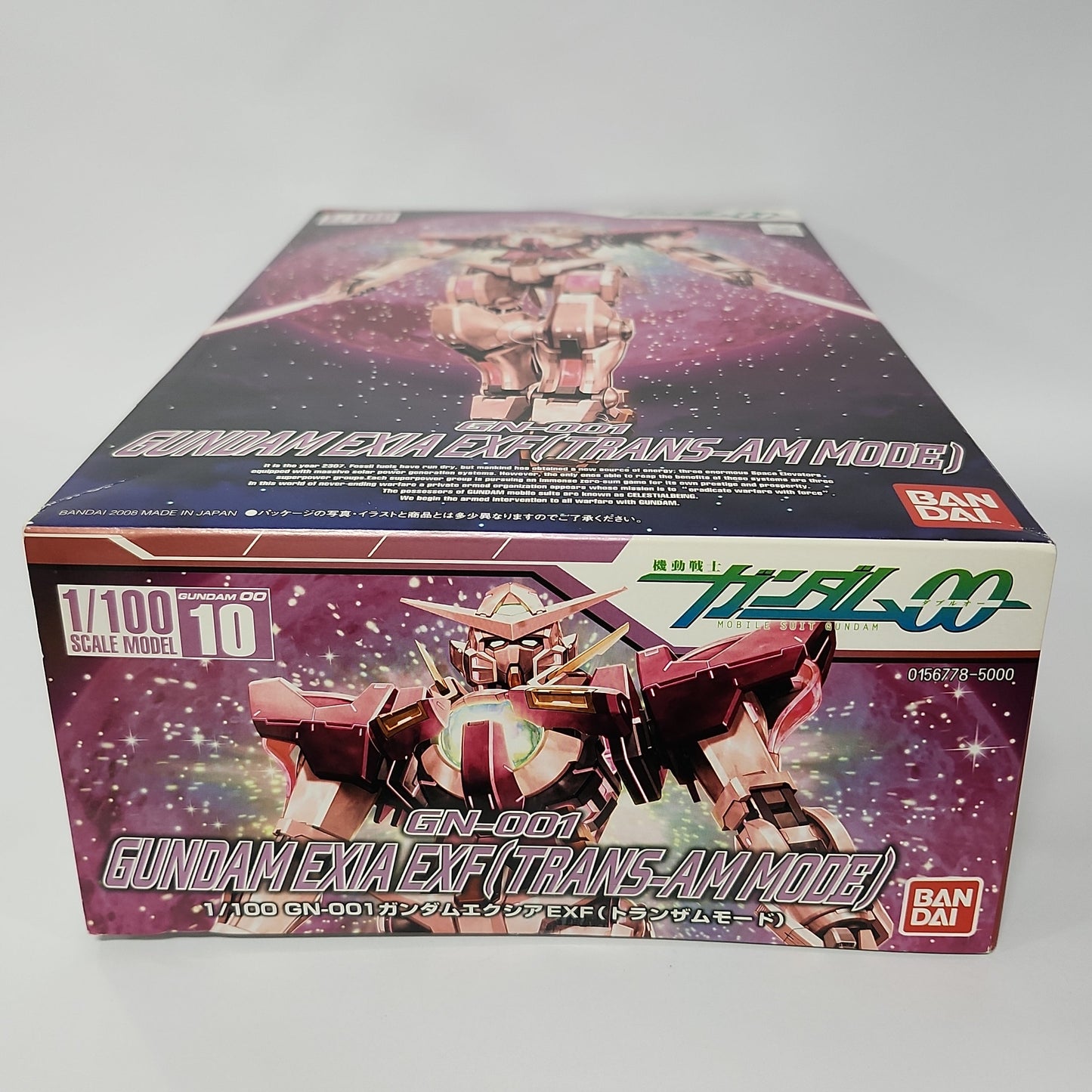 Mobile Suit Gundam 00 – Gundam Exia EXF (Trans-Am Mode) 1/100 Scale Model Kit