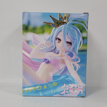 No Game No Life Aqua Float Girls Shiro Figure – White Renewal Ver.