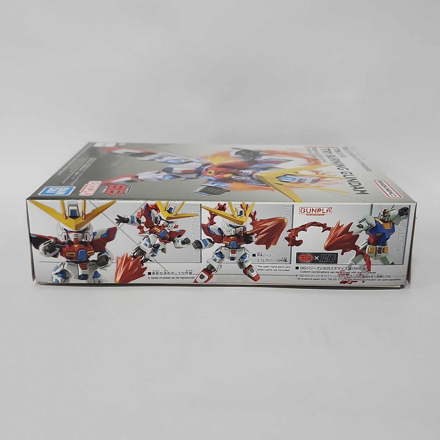 Gundam Build Fighters Try – Try Burning Gundam SD EX-Standard Model Kit