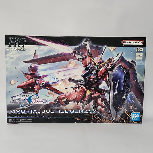 Mobile Suit Gundam SEED Freedom – Immortal Justice Gundam HG 1/144 Model Kit
