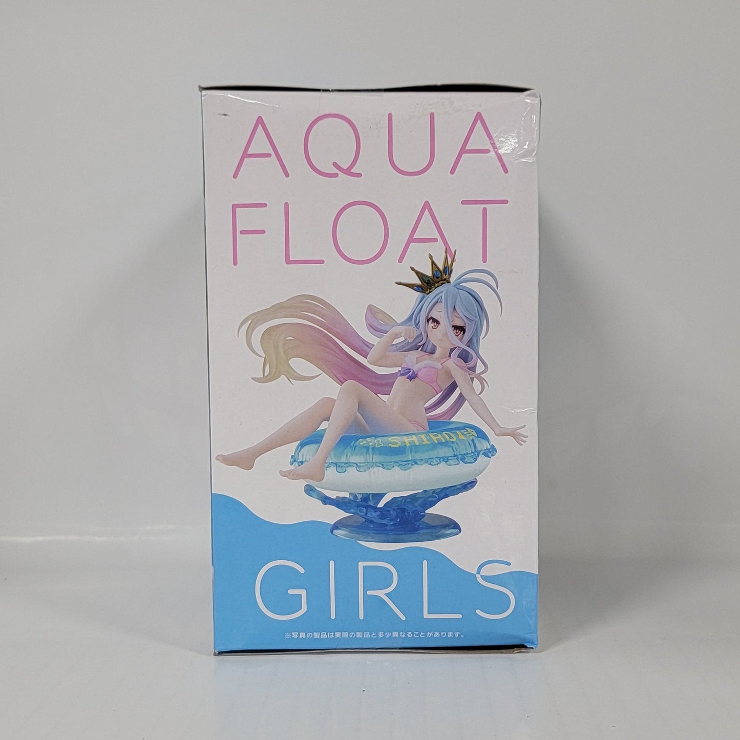 No Game No Life Aqua Float Girls Shiro Figure – White Renewal Ver.