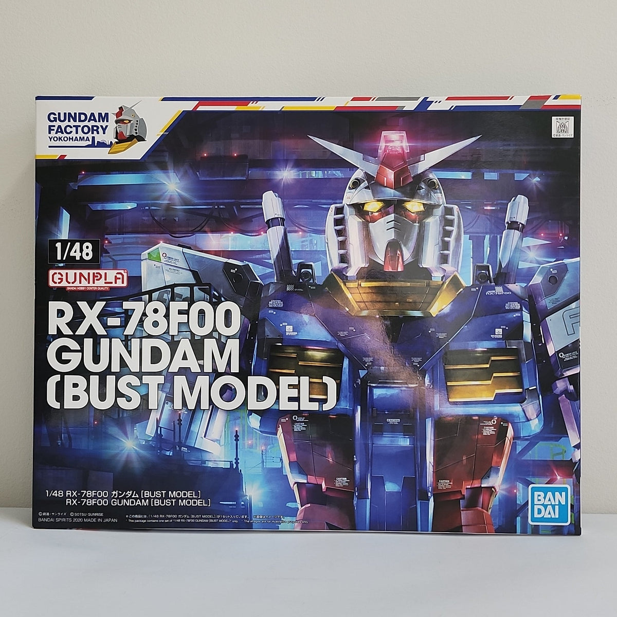 Mobile Suit Gundam – RX-78F00 Gundam Bust Model 1/48 Gundam Factory Yokohama