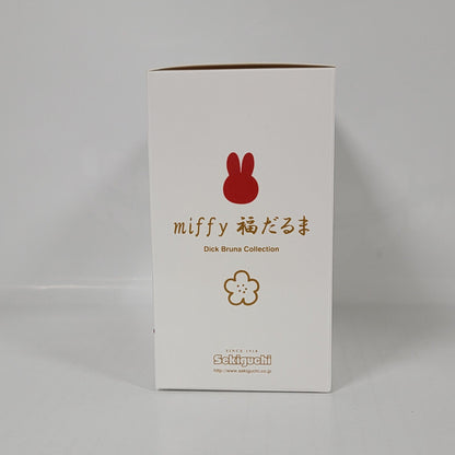 Miffy Fuku Daruma Plush Set (Red & White)