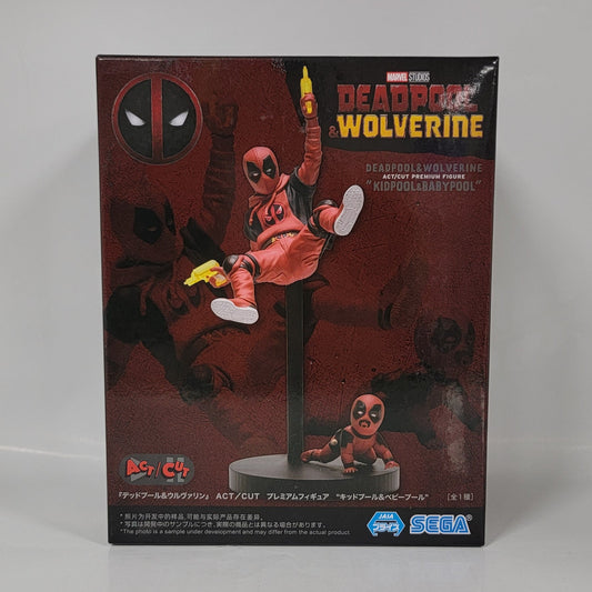 Marvel - Kid pool & baby pool DEADPOOL & WOLVERINE Figure