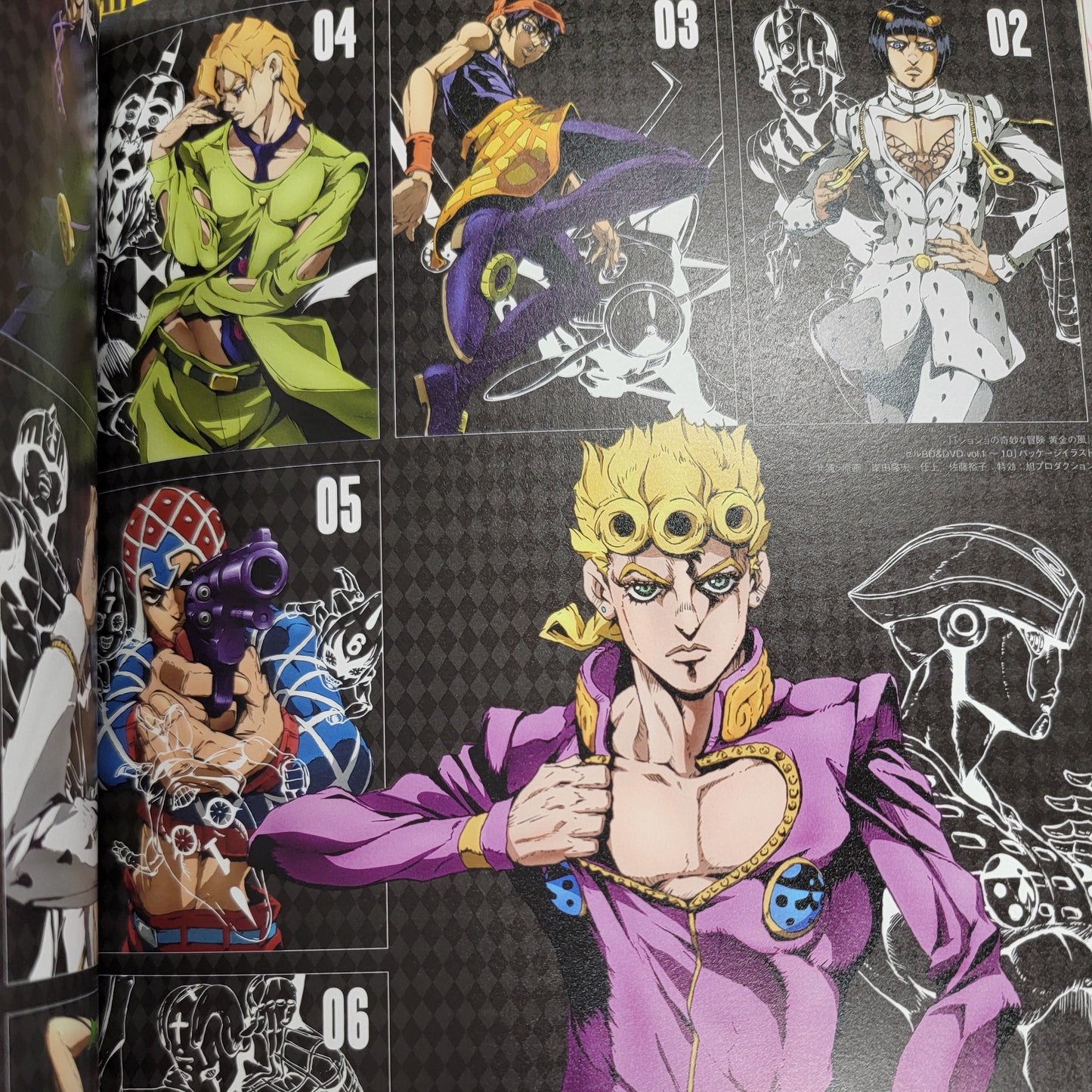 JoJo’s Bizarre Adventure – Stone Ocean Animation Art Book