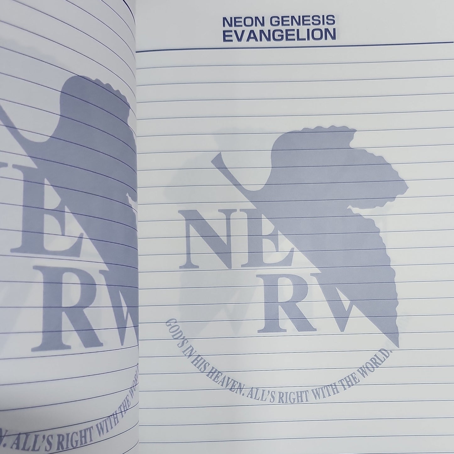 Neon Genesis Evangelion – NERV Character Notebook
