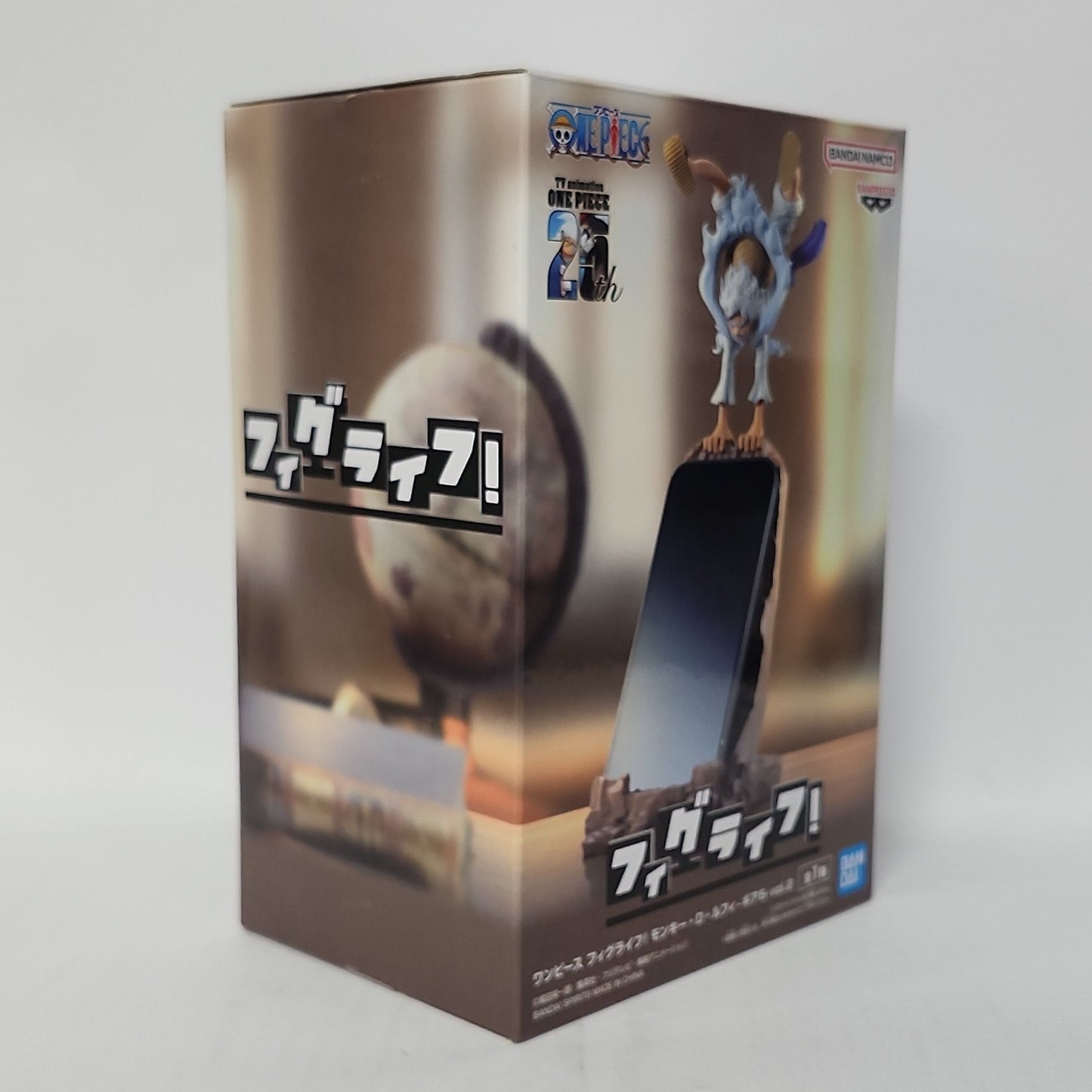 One Piece – Monkey D. Luffy Gear 5 FigLife! Vol. 2 Smartphone Stand Figure