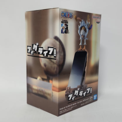 One Piece – Monkey D. Luffy Gear 5 FigLife! Vol. 2 Smartphone Stand Figure