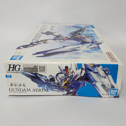 Mobile Suit Gundam: The Witch from Mercury – Gundam Aerial HG 1/144 Model Kit Figure