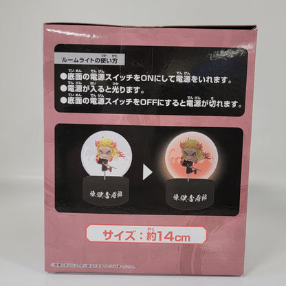 Demon Slayer Kimetsu no Yaiba Kyojuro Rengoku Light-Up Mini Figure