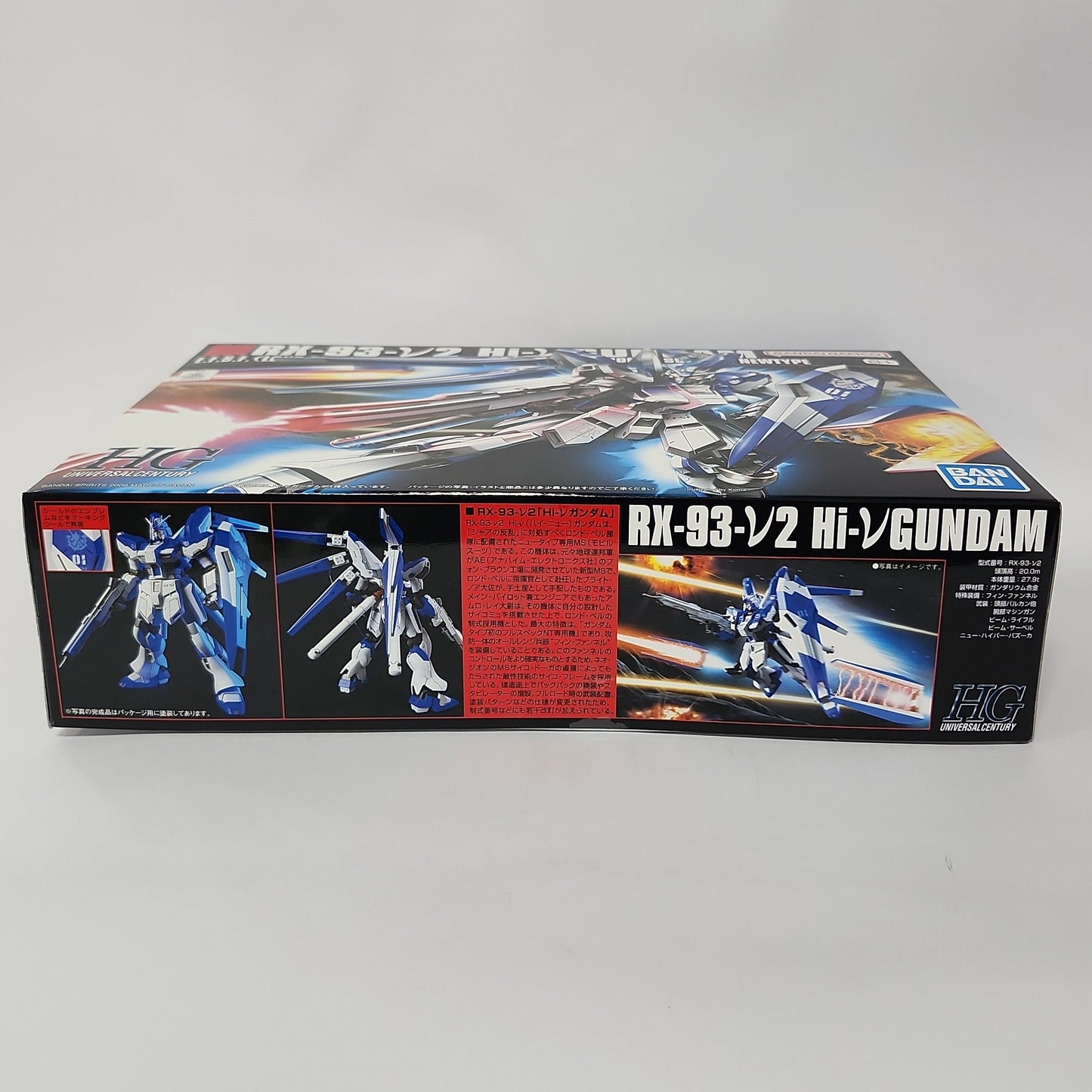 Mobile Suit Gundam: Char’s Counterattack – Hi-ν Gundam HGUC 1/144 Model Kit