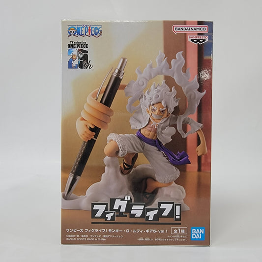 One Piece - Monkey D Luffy - Gear 5 - Pen Stand Figure