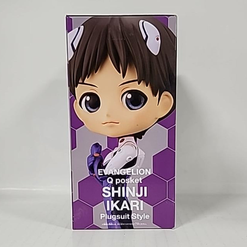 Evangelion – Shinji Ikari Plugsuit Style Q Posket Figure