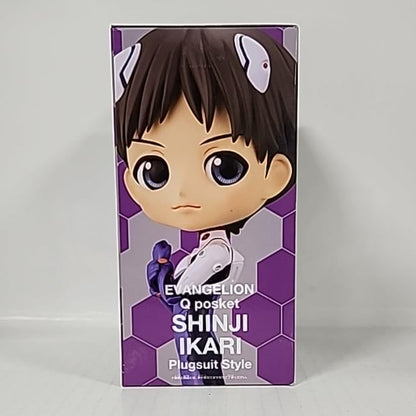 Evangelion – Shinji Ikari Plugsuit Style Q Posket Figure