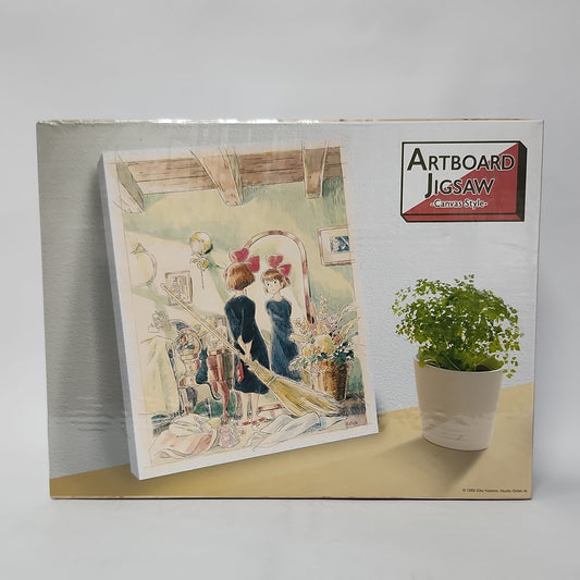 Kiki’s Delivery Service – Kiki’s Room Mirror Scene Artboard Jigsaw 366-Piece Canvas Style Puzzle