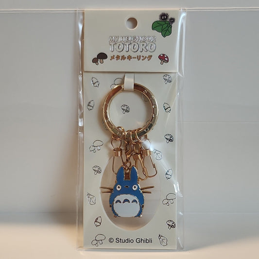 My Neighbor Totoro – Blue Totoro Metal Keychain