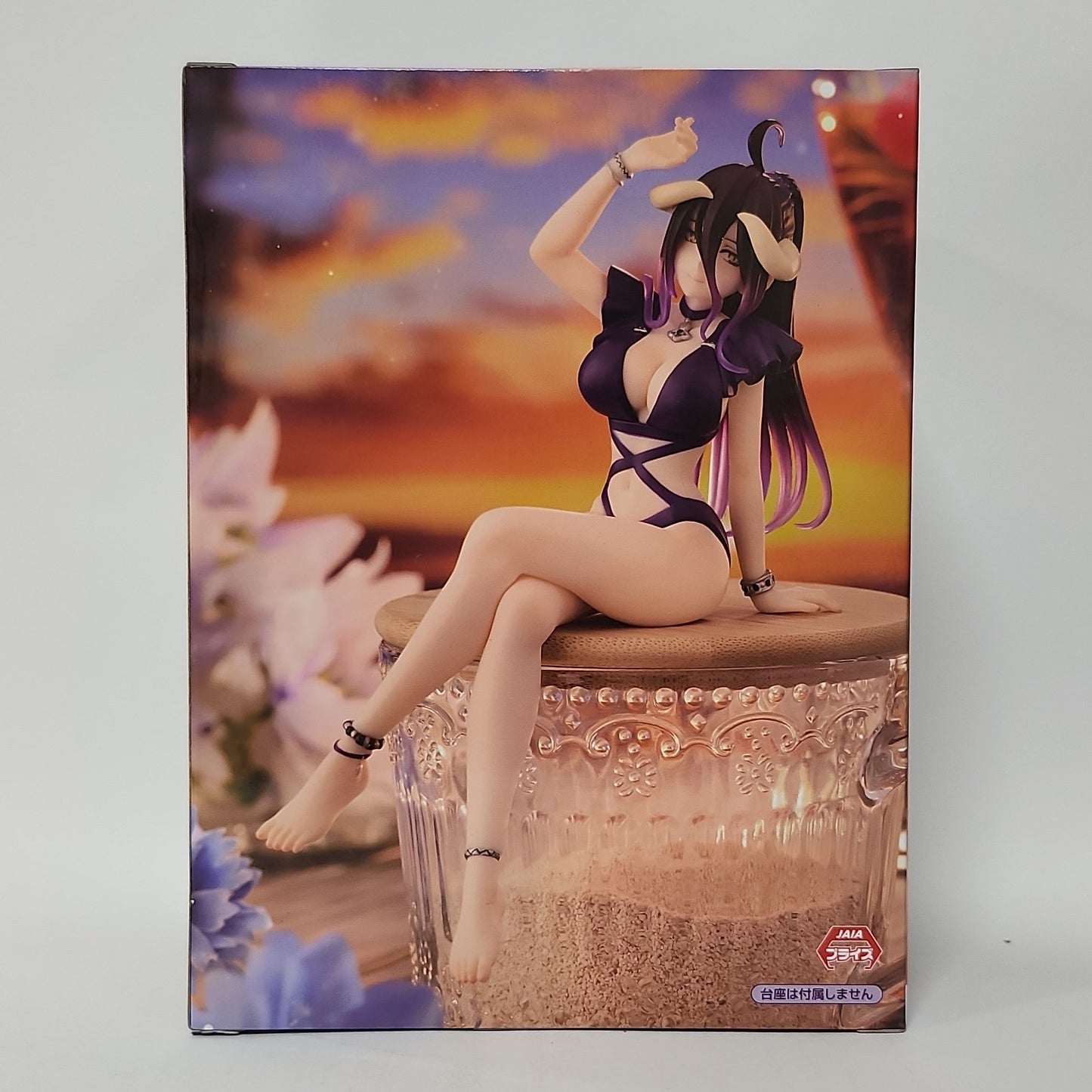 Overlord – Albedo Dark Purple Swimsuit Noodle Stopper Figure